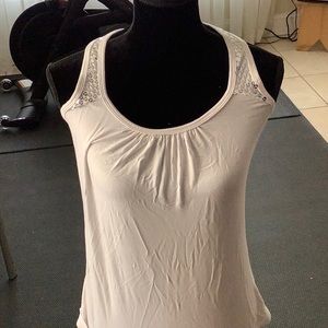 White Bebe Sport top